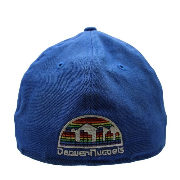 Denver Nuggets NBA Basketball New Era 59Fifty Blue Fitted Hat Cap Wool 7 1/4 - Picture 4 of 10